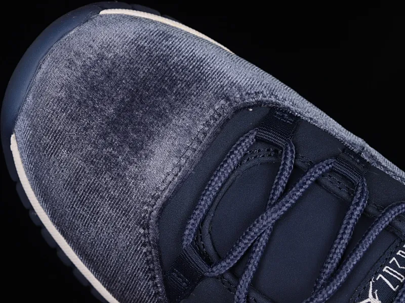 All categories Air Jordan Jordan series basketball shoes Air Jordan 11 pure original version Air Jordan 11 Velvet "Midnight Navy" AJ11 Joe 11 midnight blue AR0715-441